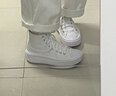匡威（Converse）女鞋經(jīng)典All Star move高幫云朵增高厚底舒適帆布鞋 568498C 白色 35 /5 曬單實(shí)拍圖
