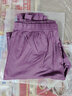 貓人（MiiOW）純色莫代爾秋褲女士大碼線(xiàn)褲高腰春秋季薄款修身襯褲彈力打底褲 女紫色【莫代爾秋褲】 2XL 曬單實(shí)拍圖