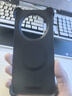 ESCASE 適用華為mate60pro手機殼mate60 pro+磁吸真素皮保護套半包鏤空按鍵高級感超薄防摔殼素皮宣白 曬單實(shí)拍圖