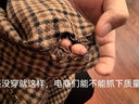 羅蒙（ROMON）千鳥格短袖POLO翻領(lǐng)衫男潮牌T恤2024新款男裝上衣痞帥夏裝半袖t 咖色 2XL 建議160斤以內(nèi) 曬單實拍圖
