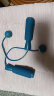 惠寻京东自有品牌奇旅系列跳绳短柄燃脂塑性减肥运动健身蓝色无绳球款 实拍图