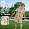 Kocotreekk樹(shù)兒童雨衣帶書(shū)包位防水透氣寶寶加厚雨衣男女孩上學(xué)時(shí)尚雨披 曬單實(shí)拍圖
