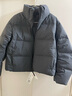 優(yōu)衣庫女裝無(wú)縫羽絨短茄克/外套夾克25秋冬新款478578 07 青灰色 S /155/80A 曬單實(shí)拍圖