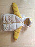 G.DUCKKIDS兒童羽絨棉服男女童冬季加厚外套寶寶棉服女童加厚保暖0-5歲上衣 米奇棉衣黃色 90 建議身高80-90cm年齡2-3歲 曬單實(shí)拍圖