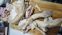廣東清遠(yuǎn)白切雞整只熟食正宗農(nóng)家味白斬雞生鮮食材傳統(tǒng)烹飪 【清遠(yuǎn)白切雞1000克/1只】送姜蓉 曬單實拍圖