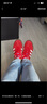 阿迪達斯（adidas）三葉草男女鞋GAZELLE INDOOR低幫休閑鞋IF1808紅白36.5 曬單實(shí)拍圖