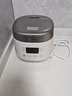 美的電飯煲1-2-3人 家用0涂層316L不銹鋼內膽電飯鍋小型 迷你智能多功能定時(shí)煮小米粥鍋微壓 母嬰級【上蓋可拆洗】白 2L 曬單實(shí)拍圖