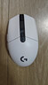 羅技（G）G304 LIGHTSPEED無(wú)線(xiàn)鼠標 游戲鼠標 輕質(zhì)便攜 絕地求生FPS鼠標英雄聯(lián)盟LOL吃雞 生日禮物 白色 曬單實(shí)拍圖