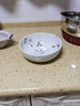 Lucky Lychee日本進(jìn)口美濃燒陶瓷碗大盛缽釉下彩櫻花彩色沙拉甜品深盤(pán)湯面碗 白雪櫻19.5cm缽 曬單實(shí)拍圖