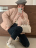 芭芙達妮棉服女款2026年最新款粉色棉衣冬季韓版加厚圓領(lǐng)休閑百搭棉襖女 粉色 M 【建議100-110斤】 曬單實(shí)拍圖