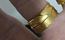 周生生黃金戒指守護 足金可作對戒 男女情侶結婚78206R計價(jià)19圈5.4克 曬單實(shí)拍圖