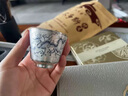 BOSSY鎏銀青花龍紋茶具套裝輕奢高檔中式茶壺喝茶杯商務禮盒節(jié)日禮物 鎏銀青花龍紋 一壺兩杯 3頭 曬單實拍圖
