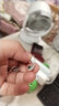 印象眸A貨翡翠戒指耳環(huán)福祿葫蘆飾品S925銀鑲翡翠 耳飾 曬單實拍圖