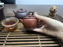 沐磁 宜興紫砂壺純手工漢瓦壺思婷壺原礦大紅袍系列小品迷你泡茶壺 漢瓦 90ml 曬單實(shí)拍圖