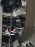 圣度朗鞋架子簡(jiǎn)易門(mén)口不銹鋼家用室內收納神器鞋柜宿舍多層置物架出租房 【加粗】六層四根鋼管長(cháng)60 曬單實(shí)拍圖