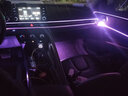 非迎漫汽車(chē)車(chē)內氛圍燈usb免接線(xiàn)內飾改裝64變色七彩無(wú)線(xiàn)聲控車(chē)載氣氛燈 拖六幻彩LED裝中控+4門(mén)+4腳-雙控 曬單實(shí)拍圖