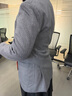 威可多（VICUTU）男士潮流收藏家休閑西服秋冬橙標禮服羊毛西裝外套 灰色 180A 曬單實(shí)拍圖