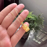 樂(lè)如魚(yú)黃金凱蒂貓吊墜女足金999卡通KT貓helloKitty吊墜七夕情人節(jié)禮物 足金背包KT吊墜約1.1-1.2g 曬單實(shí)拍圖