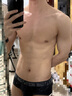 C-IN2新品三角褲男棉質(zhì)吸汗透氣u凸包裹性好三角褲男士1903FC 深灰色017- 1條 M 適合2尺4-2尺5腰圍(31-33碼) 曬單實(shí)拍圖