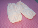 寶思韓蕾絲袖套女秋冬季手袖長(cháng)款羽絨服袖口防臟袖頭兒童護袖辦公室套袖 淺粉色1雙（52306） 曬單實(shí)拍圖