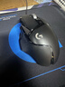 羅技（G） G502 HERO主宰者 有線(xiàn)鼠標 游戲鼠標 吃雞鼠標 電競鼠標宏編程可配重HERO引擎 禮盒送男友 G502H+黑金防滑貼+鼠標墊 曬單實(shí)拍圖