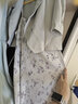 S.DEER圣迪奧女裝夏季甜美田園風(fēng)西裝領(lǐng)碎花連衣裙套裝S24261404 淺灰/57 L 170 曬單實(shí)拍圖