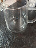 八璽（BAXI）玻璃公道杯茶漏套裝加厚耐熱功夫茶具分茶器茶海茶慮器過濾茶配件 直身玻璃公道杯600ml 曬單實(shí)拍圖