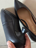 森達女鞋通勤職業(yè)尖頭工作鞋小貓跟單鞋羊皮高跟鞋女ZTC02CQ3 黑色 35 曬單實(shí)拍圖