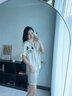 TULX睡衣女夏天冰絲涼感短袖短褲套裝甜美卡通夏季春秋款女士家居服 SSM-626【37】 Y【冰雪絲優(yōu)質(zhì)】 L 95-120斤 曬單實(shí)拍圖