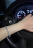 丹尼爾惠靈頓（DanielWellington）dw手鐲首飾綢緞白金開口手環(huán)七夕禮物送女友DW00400069 曬單實拍圖