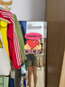 CHUU毛邊牛仔短褲女2025夏季新品復古個(gè)性闊腿水洗磨白高腰牛仔褲 牛仔藍 25 曬單實(shí)拍圖