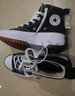 匡威（Converse）女鞋男鞋帆布鞋Run Star秋冬季新款高幫運動(dòng)鞋厚底增高休閑鞋 171545C未來(lái)電波 增高厚底松糕鞋 37 曬單實(shí)拍圖