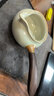 陶迷（TAOMI）黃汝窯系列茶具功夫茶具茶壺單壺開片可養(yǎng)汝瓷泡茶壺陶瓷單品茶器 黃汝窯圓滿側把公杯 1個 101mL(含)-200mL(含) 曬單實拍圖