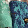 洁玉毛巾礼盒110g纯棉抗菌A类婴幼儿标准家用洗脸巾吸水 罗纳河 蓝+绿 实拍图