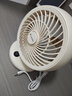 海爾（Haier） 電風(fēng)扇迷你USB手持充電臺式循環(huán)扇風(fēng)扇輕音辦公室桌面小型掛壁風(fēng)扇小型空氣循環(huán)扇學(xué)生宿舍風(fēng)扇 機械款LSF-CM101(W) 曬單實(shí)拍圖