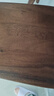 源氏木語(yǔ)實(shí)木餐椅現代簡(jiǎn)約家用靠背椅北歐書(shū)桌椅黑胡桃木餐桌椅子 南美黑胡桃木 折背.餐椅 曬單實(shí)拍圖