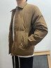 AEMAPE/美國蘋(píng)果 羽絨服男士2026冬季新款高端翻領(lǐng)加厚保暖防風(fēng)外套男裝 咖啡色 XL 曬單實(shí)拍圖