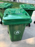大號戶(hù)外環(huán)衛掛車(chē)垃圾桶660L大容量市政垃圾車(chē)清潔新款塑料桶 660升環(huán)衛加厚款-綠色帶輪無(wú)蓋 綠色 1L 曬單實(shí)拍圖