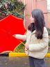 威爾基紅傘結(jié)婚新娘傘紅色婚傘喜大雨傘接親用婚禮中國風(fēng)加大長柄出嫁 【龍鳳雙喜】新娘傘-雙層刺繡 曬單實(shí)拍圖