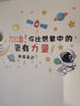 OLOEY男孩房間布置臥室墻面裝飾高三勵志墻貼畫(huà)激勵孩子學(xué)習的貼紙墻畫(huà) 卡通宇航員摘星球貼 (拼接版) 0cm*0cm 特大 曬單實(shí)拍圖