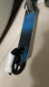 迪卡侬两轮滑板车5-12岁儿童青少年折叠手刹滑轮 蓝-灰 2348868 实拍图