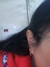 玖長(zhǎng)時(shí)（JiuChangShi）純銀99耳環(huán)女士款銀耳釘小耳圈圈養(yǎng)耳洞耳墜韓版時(shí)尚女士個(gè)性耳飾 99足銀 13mm 曬單實(shí)拍圖