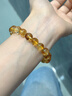 中國黃金招財黃水晶手鏈女水晶紅瑪瑙手串生日禮物女朋友老婆結婚紀念日 瑪瑙水晶手鏈 曬單實(shí)拍圖