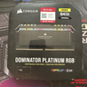 美商海盜船 (USCORSAIR) 32GB(16Gx2)套裝 DDR5 6000 臺式機內(nèi)存條 統(tǒng)治者鉑金 RGB燈條 C30 曬單實拍圖