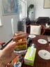 路易治·波米奧尼 水杯玻璃杯進口無鉛水晶杯直身杯果汁飲料杯圓口牛奶杯 直身圓形340ML/單支 曬單實拍圖