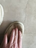 AIZUNSHI男鞋春季新款休閑板鞋百搭鞋子男廚房工作防水防滑耐磨勞保工裝鞋 卡其 40 (250mm) 曬單實(shí)拍圖
