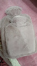 萬(wàn)人加購熱水袋注水暖水袋熱敷痛經(jīng)女生被窩保暖暖手加厚防爆 櫻花粉+【仿兔絨布套】 500ML 小號【迷你便攜】 曬單實(shí)拍圖