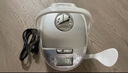 虎牌（TIGER） 電飯煲 IH加熱5層土鍋涂層迷你電飯鍋小型家用1-2人 JPF-A55W-WZ 綢緞白 1.5L 曬單實(shí)拍圖