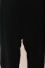 浪莎保暖内衣女秋衣秋裤套装修身性感美体莫代尔蕾丝圆领打底 黑色（上衣+裤子） L （建议105-140斤） 实拍图
