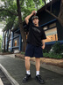NBA官方湖人/勇士/快船王朝系列夏季運(yùn)動(dòng)休閑中性寬松T恤男純棉短袖 金州勇士T恤 L 曬單實(shí)拍圖